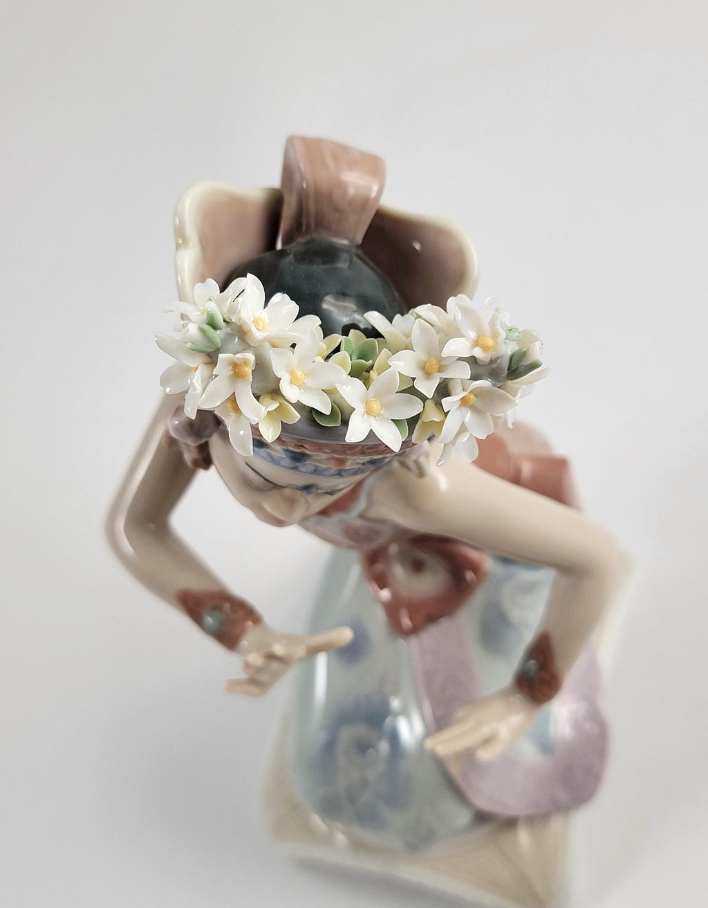 Lladro Bali Dancer, Model 6142, Indian Pose, 1993,Rare