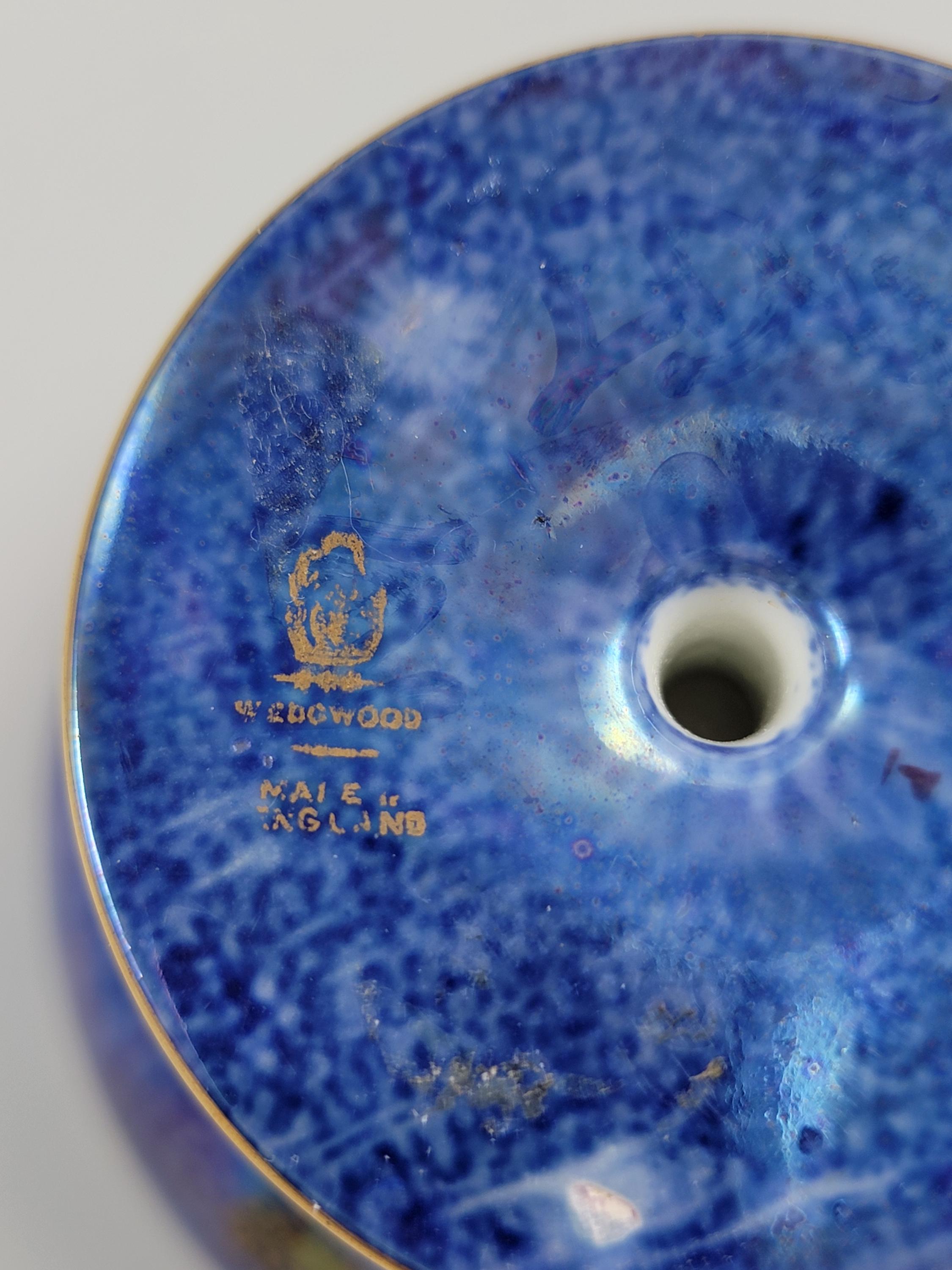 Makeig-Jones Wedgwood Lustre Melba Cup, Hummingbird & Geese, Z5294, c.1915