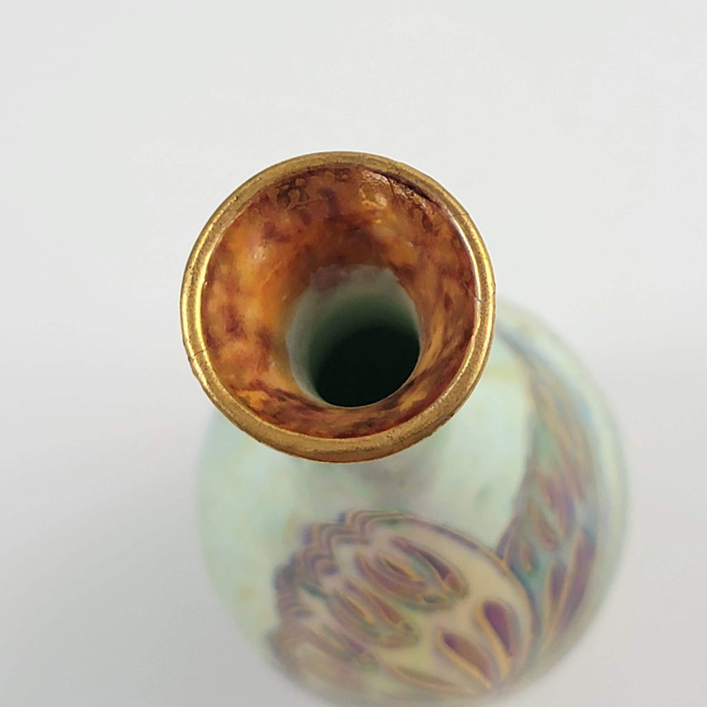Makeig-Jones Wedgwood Lustre Vase Z4832, Butterflies, Rare