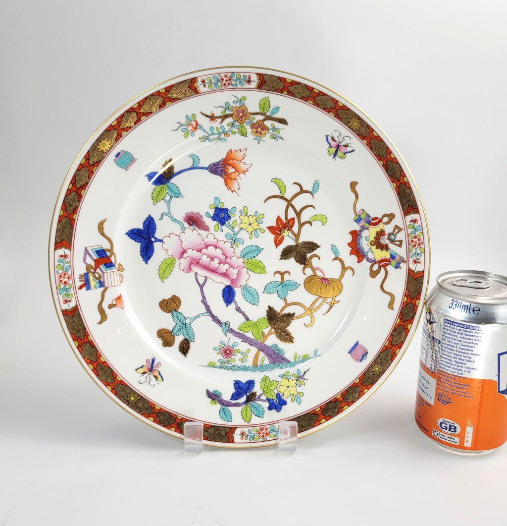 Vintage Herend Porcelain Plate Shanghai Pattern Hungary Hand Painted, 20th century, 25.5cm