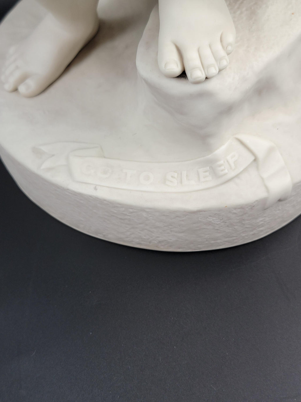 Victorian Parian Porcelain Figure: 'Go to Sleep' by John Durham, Copeland Art Union London