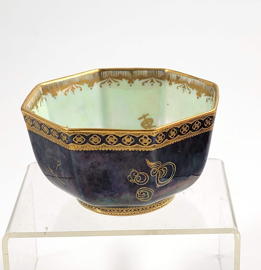 Rare Wedgwood Fairyland Lustre Octagonal Bowl by Daisy Makeig-Jones, c.1915