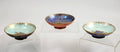 Rare Wedgwood Lustre Set of Three Miniature Bowls, Daisy Makeig-Jones, c.1915