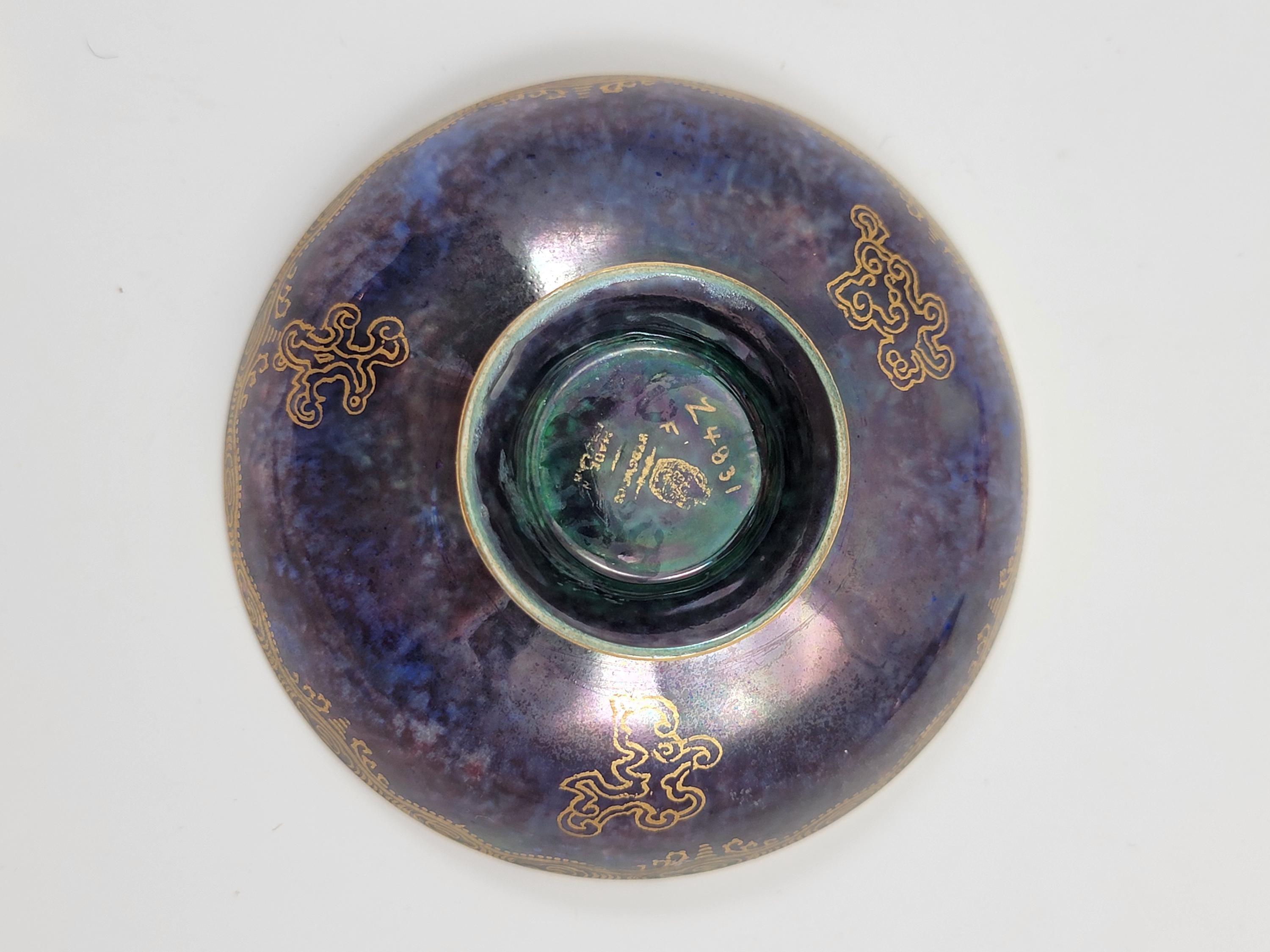 Rare Wedgwood Lustre Set of Three Miniature Bowls, Daisy Makeig-Jones, c.1915