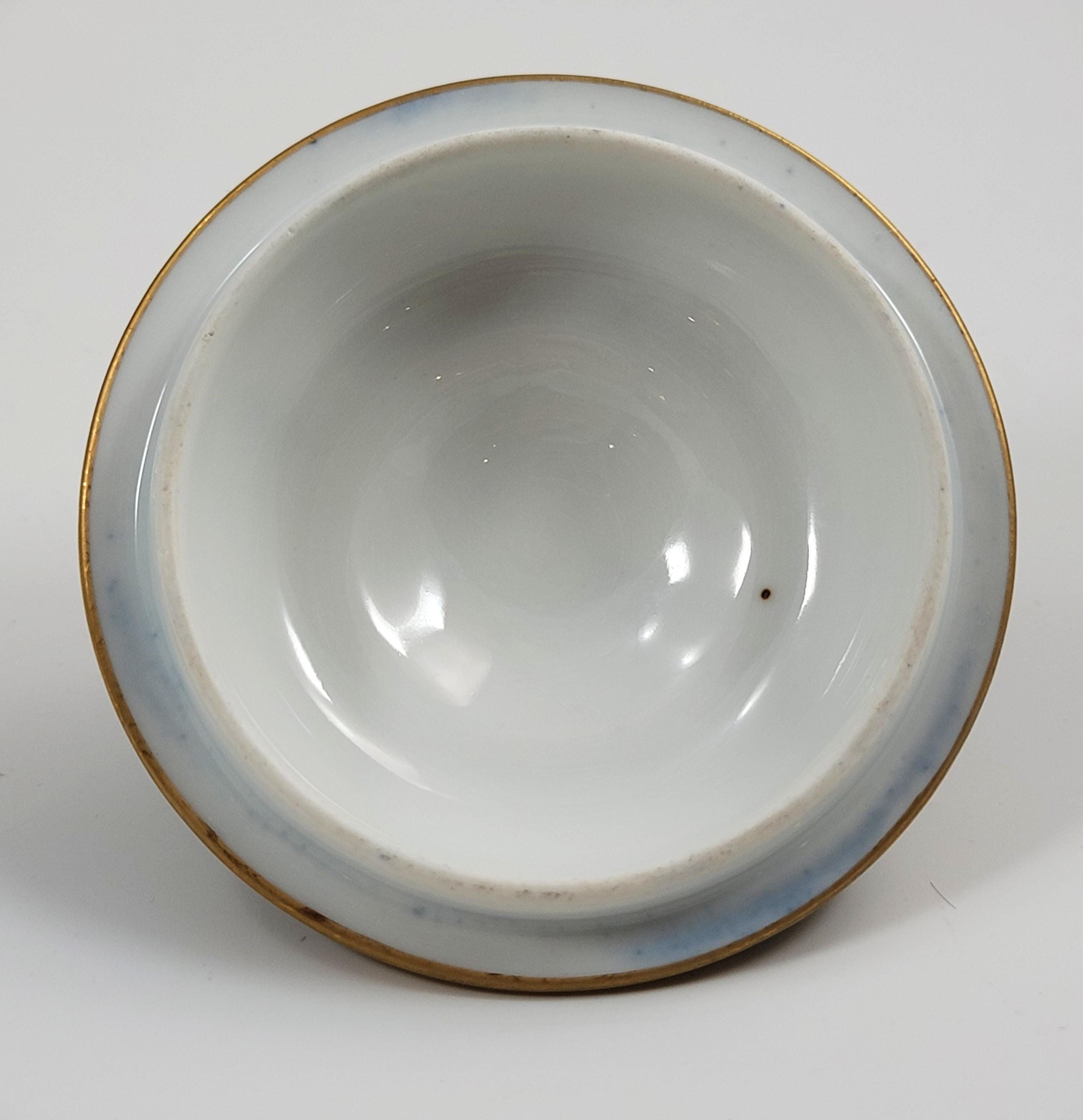 Royal Vienna Porcelain Chocolate Cup, c.1880, Cobalt and Moriage Enamel