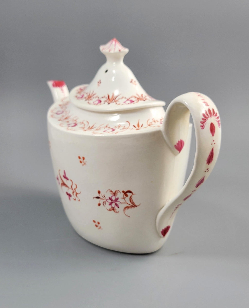 Rare Factory Z Thomas Wolfe Staffordshire Teapot c1800 Maisels Collection Bone China Pattern 165