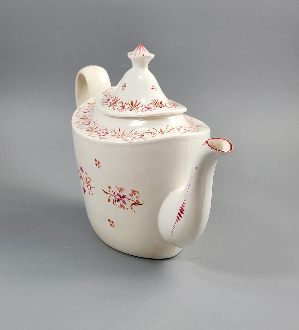 Rare Factory Z Thomas Wolfe Staffordshire Teapot c1800 Maisels Collection Bone China Pattern 165