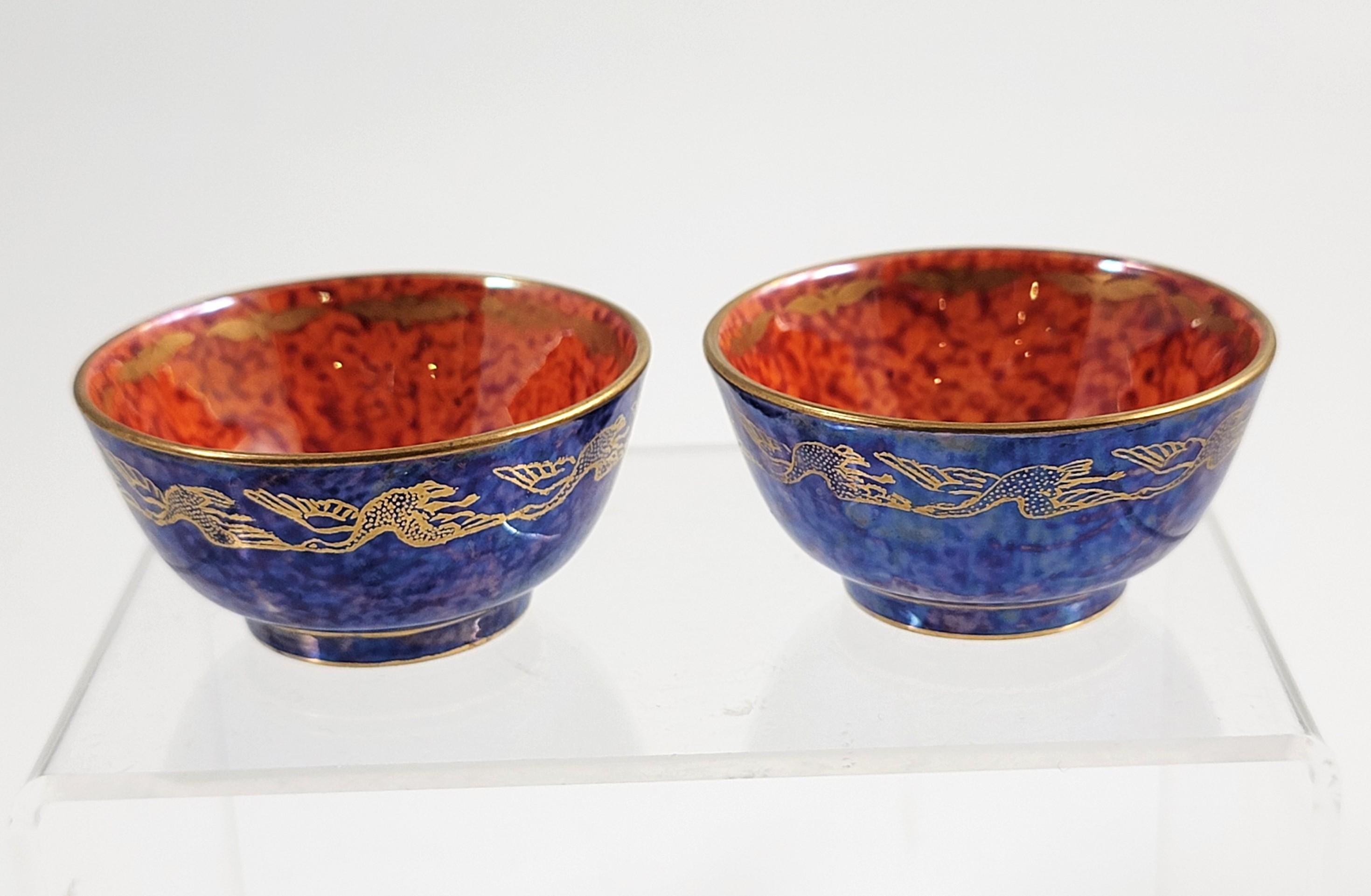 Daisy Makeig-Jones Wedgwood, Lustre Miniature Bowls, c.1915