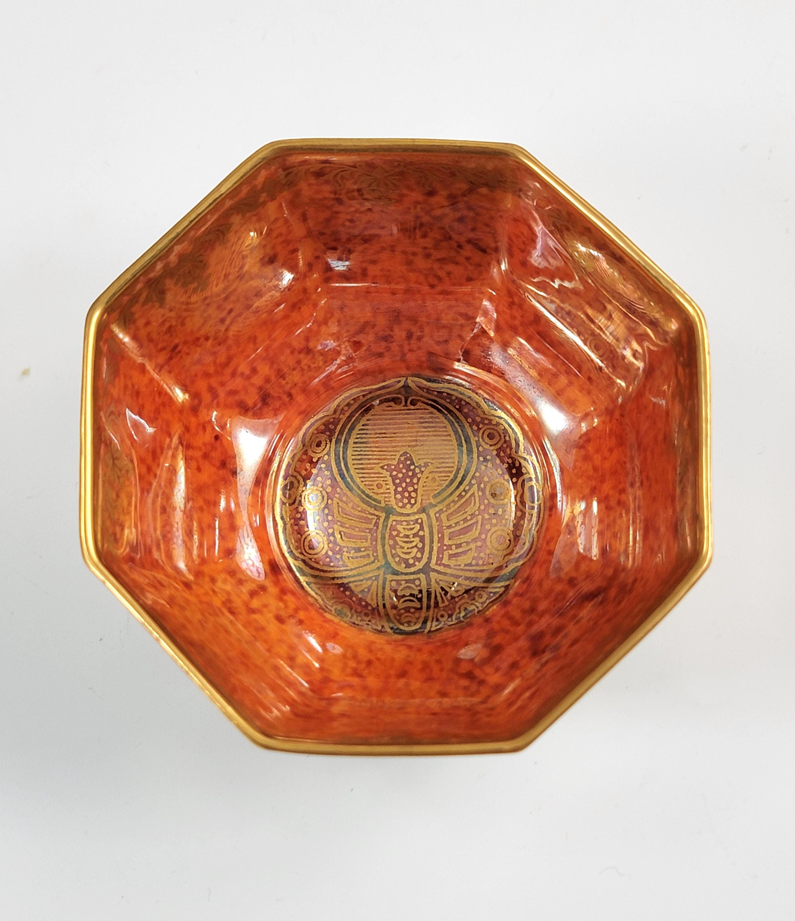 Daisy Makeig-Jones Wedgwood, Lustre Bowl, Octagonal, c.1915