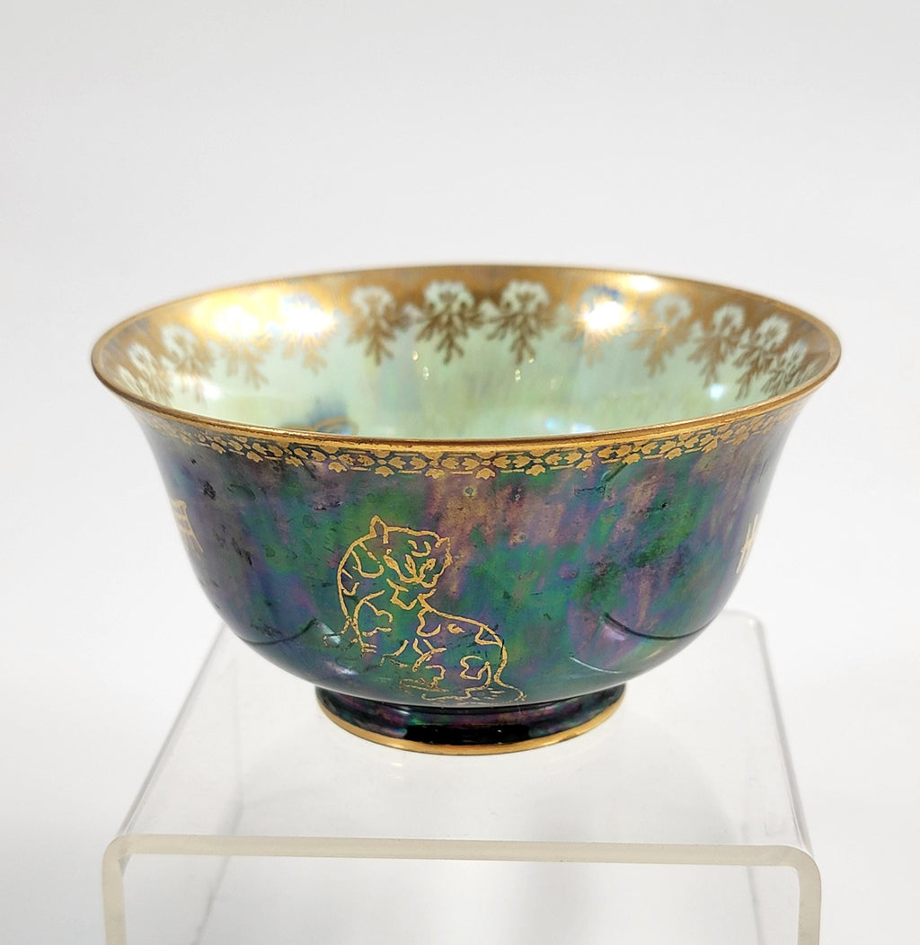 Daisy Makeig-Jones Wedgwood, Lustre Bowl, Coiling Dragon, c.1915