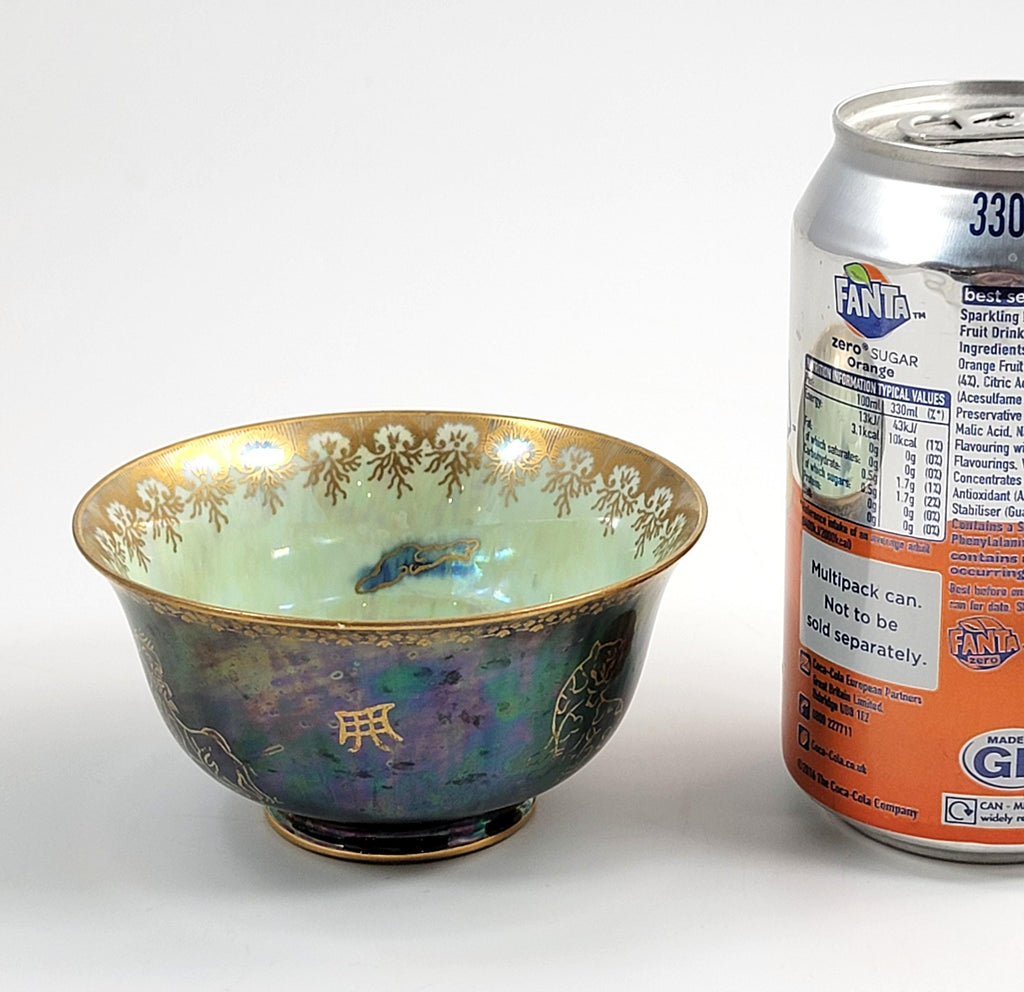 Daisy Makeig-Jones Wedgwood, Lustre Bowl, Coiling Dragon, c.1915