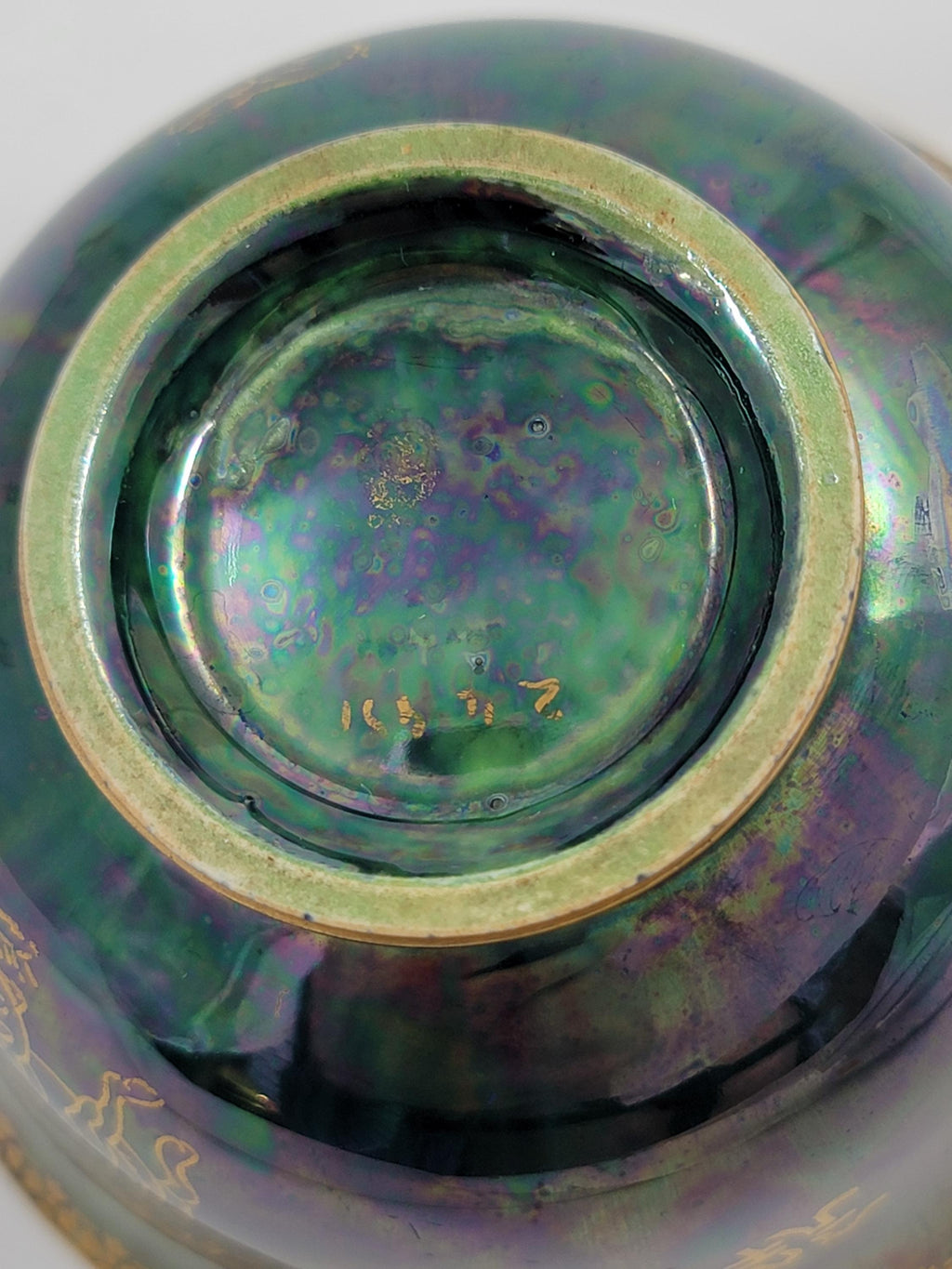 Daisy Makeig-Jones Wedgwood, Lustre Bowl, Coiling Dragon, c.1915