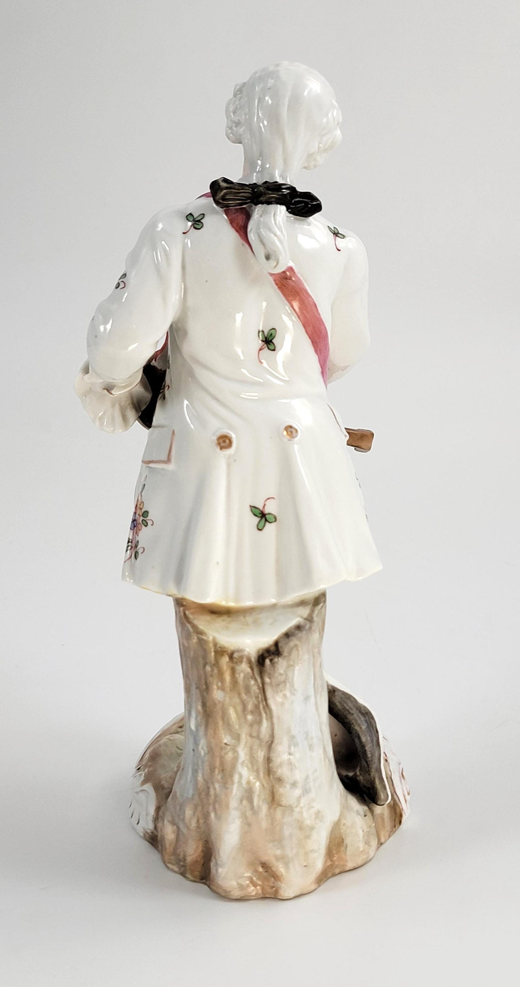 Samson Paris Porcelain Gallant with Hurdy-Gurdy, Dresden Style, c.1880