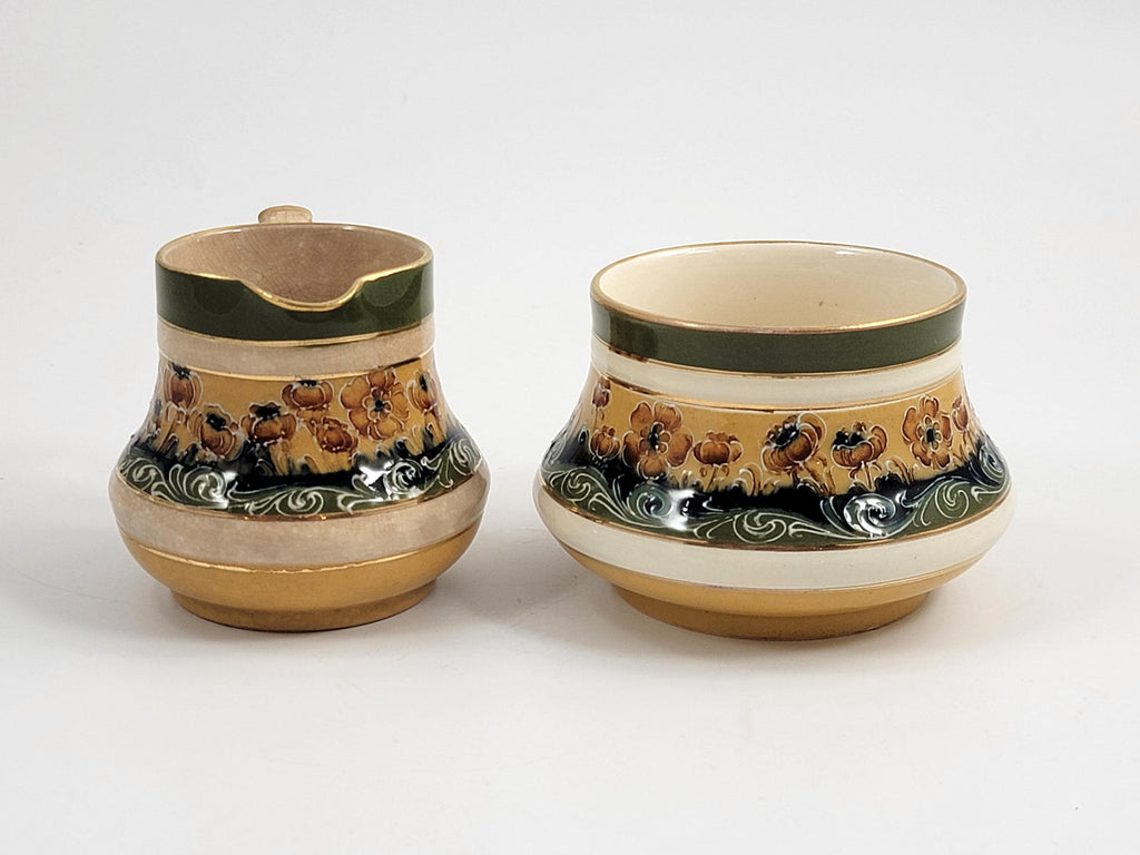 William Moorcroft for Macintyre, Early Art Nouveau Florian Ware Tea Service, 1902