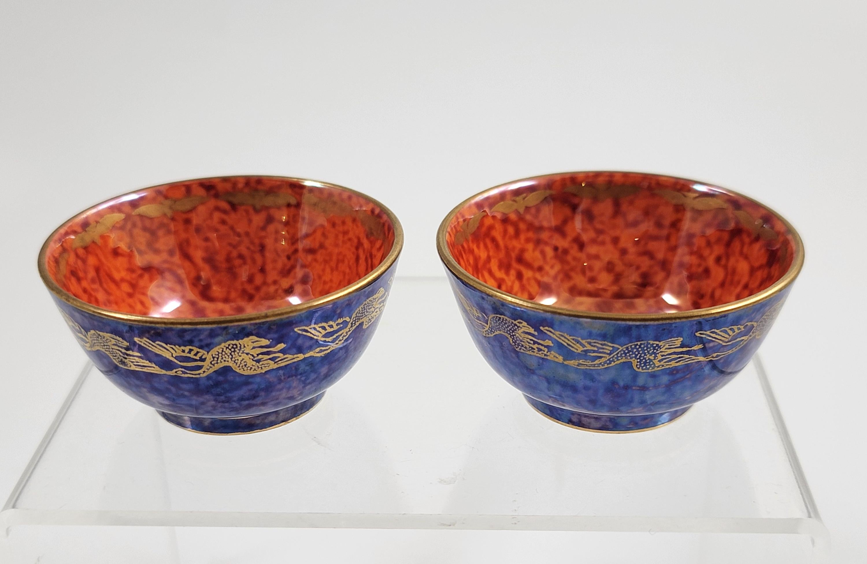 Daisy Makeig-Jones Wedgwood, Lustre Miniature Bowls, c.1915