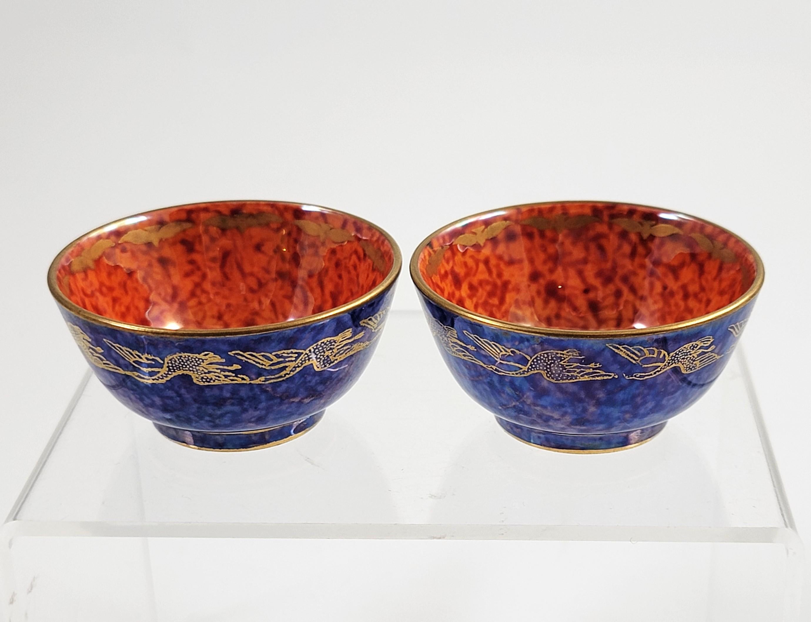 Daisy Makeig-Jones Wedgwood, Lustre Miniature Bowls, c.1915