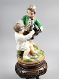 Niderviller Porcelain Group “Fighting Boys”, c.1815
