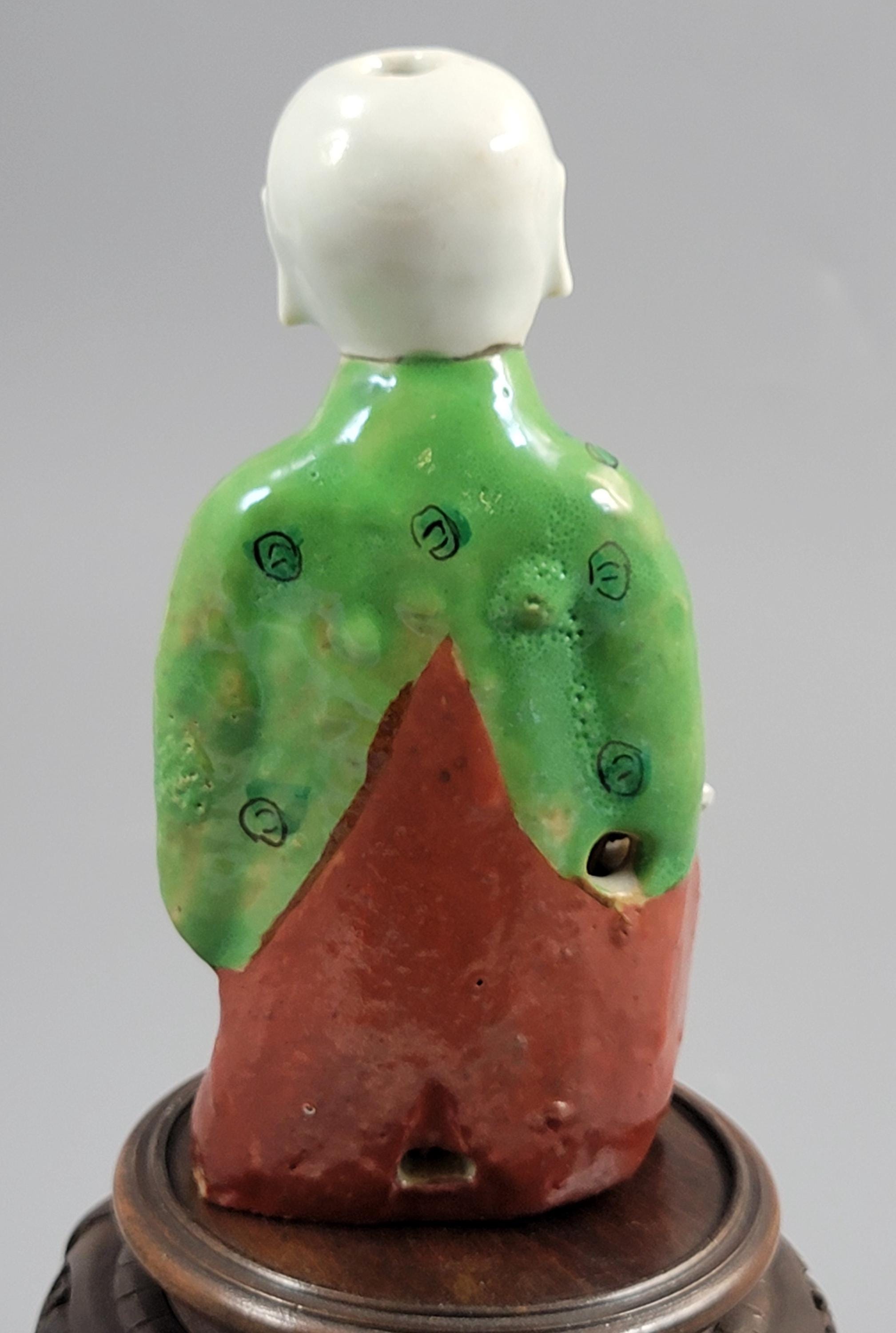 Chinese Laughing Boy Incense Holder, c.1880