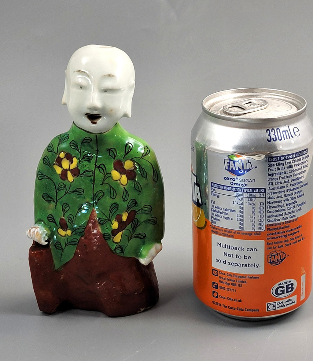 Chinese Laughing Boy Incense Holder, c.1880