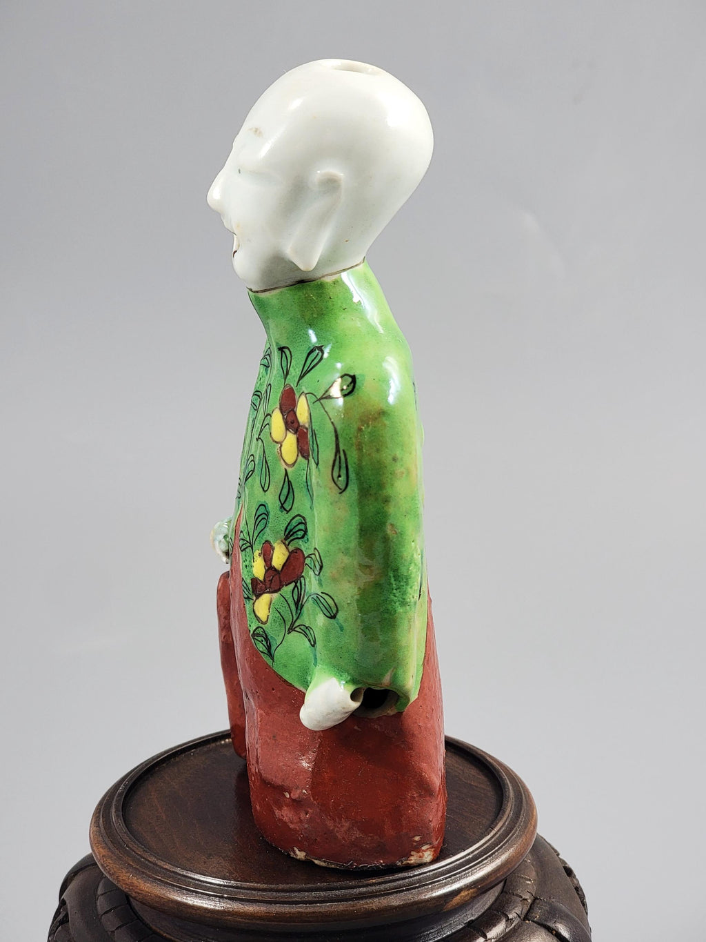 Chinese Laughing Boy Incense Holder, c.1880