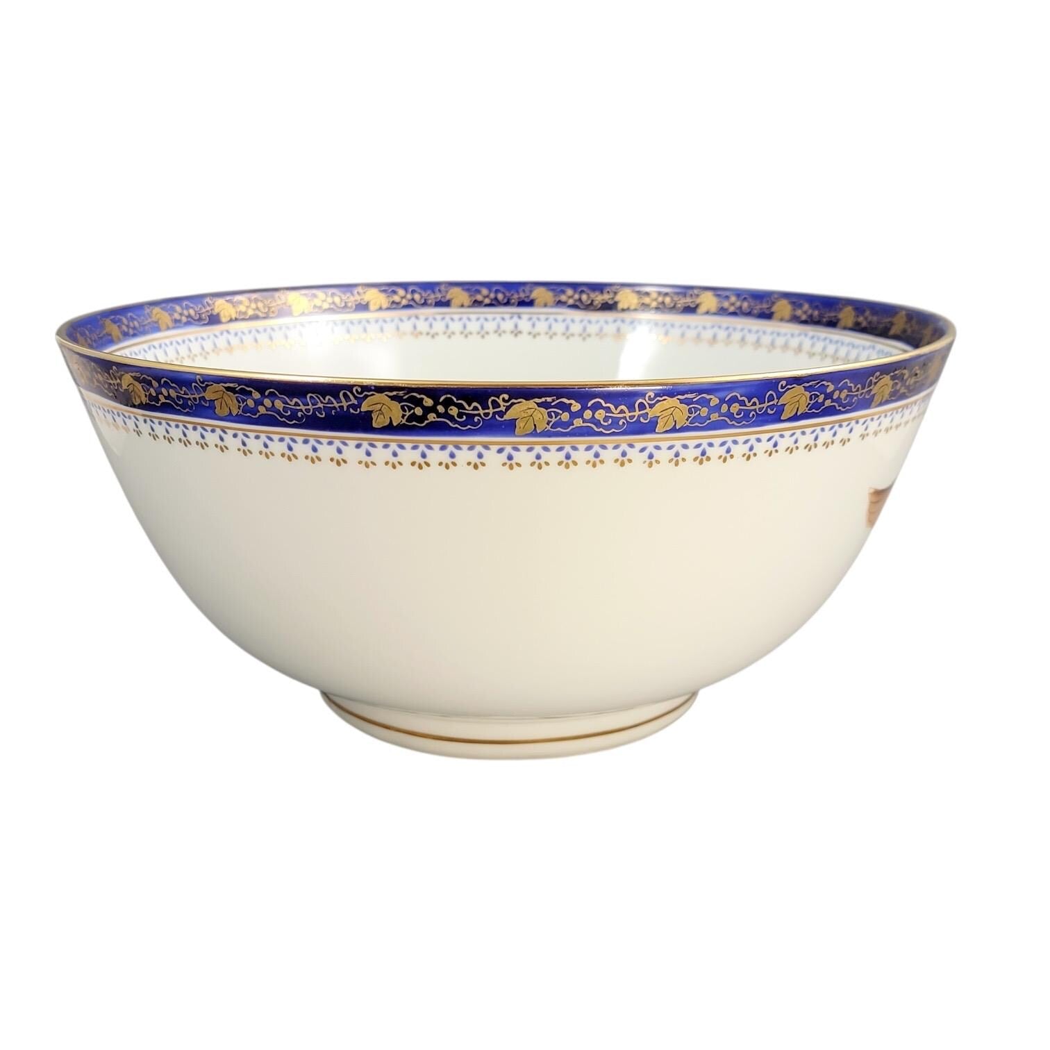 Rare American Eagle Porcelain Punch Bowl, early 20th century