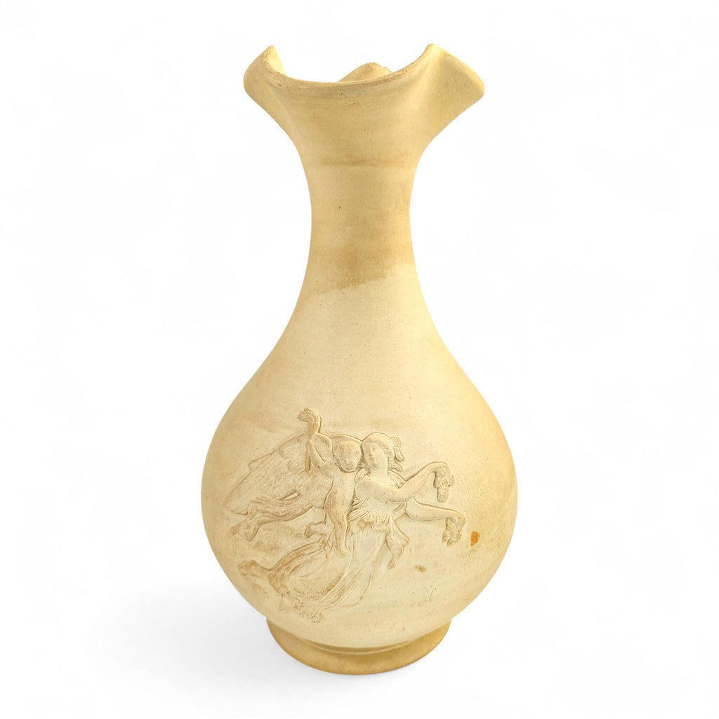 P. Ipsens Enke “Angel of the Night” Neoclassical Bisque Vase, c. 1880–1900