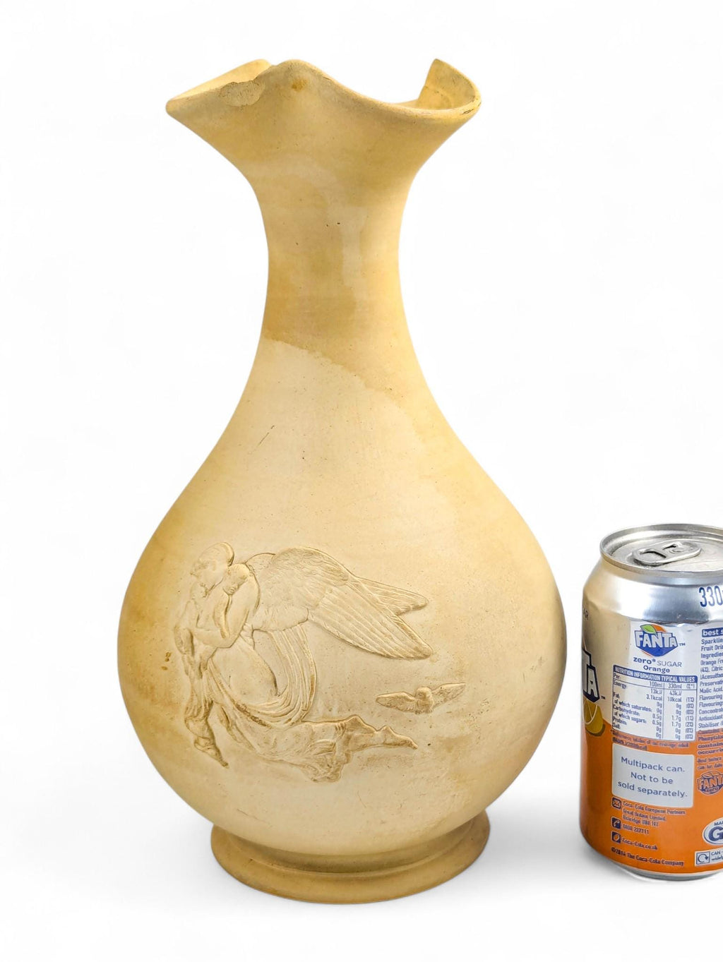P. Ipsens Enke “Angel of the Night” Neoclassical Bisque Vase, c. 1880–1900