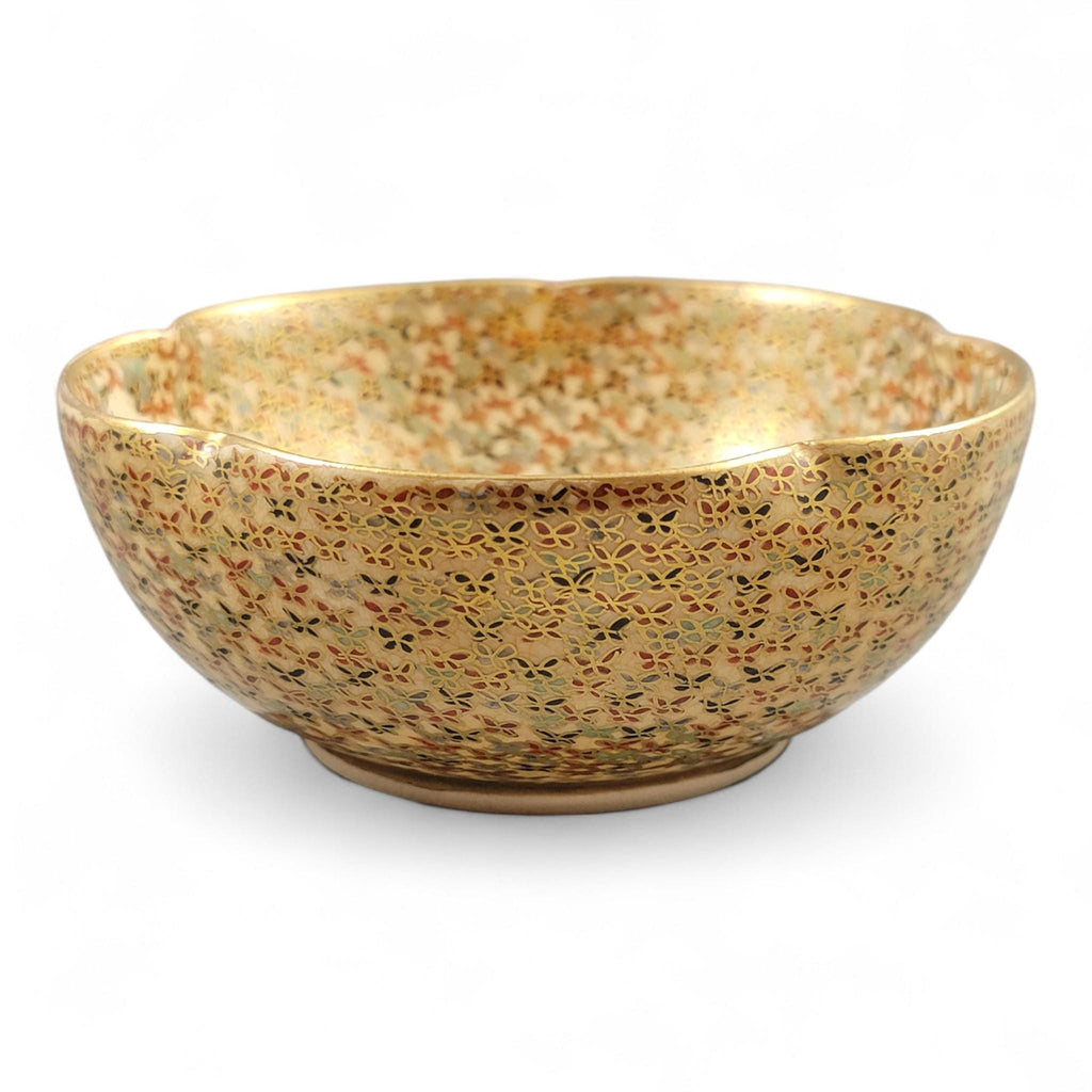 Meiji Satsuma “Thousand Butterflies” Bowl by Hododa, Yokohama, c. 1895–1910