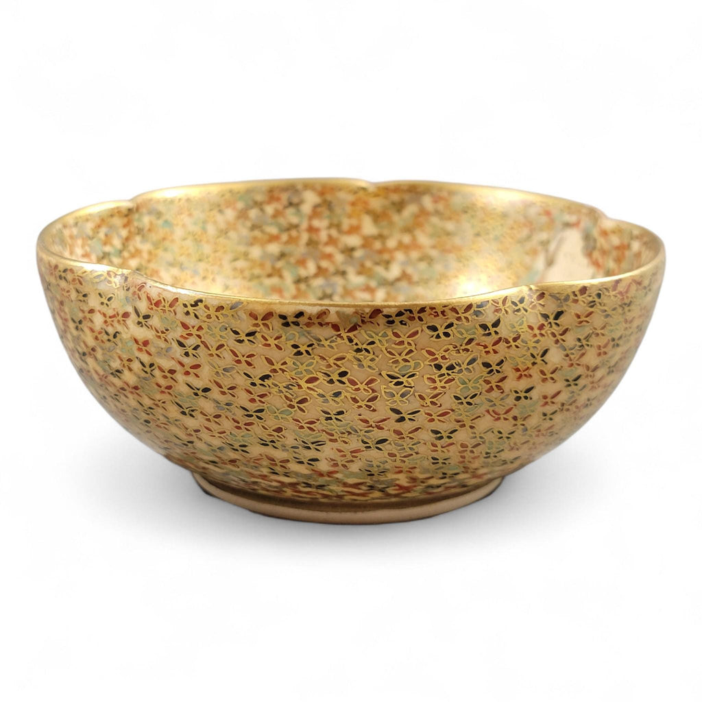 Meiji Satsuma “Thousand Butterflies” Bowl by Hododa, Yokohama, c. 1895–1910