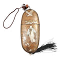 Meiji Japanese Mixed-Metal Tobacco Case (Tonkotsu), Signed Rensai Kōchū, c. 1880–1910