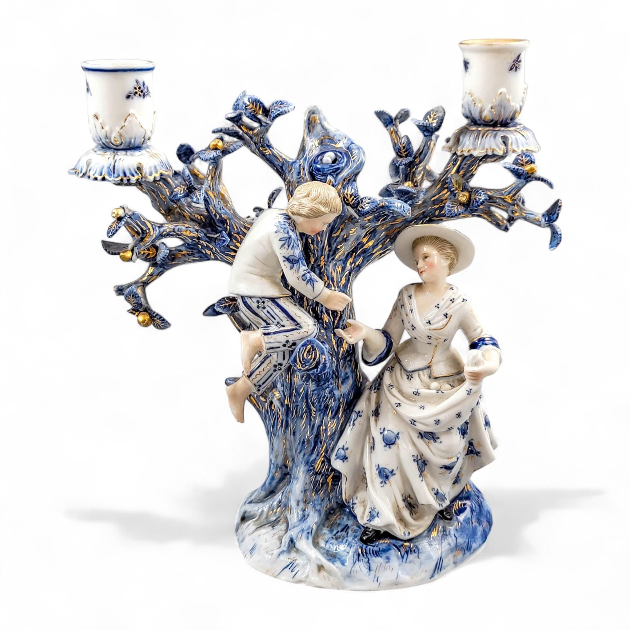 Ernst Bohne & Söhne, Rudolstadt — Pair of Figural Candelabra, c. 1878