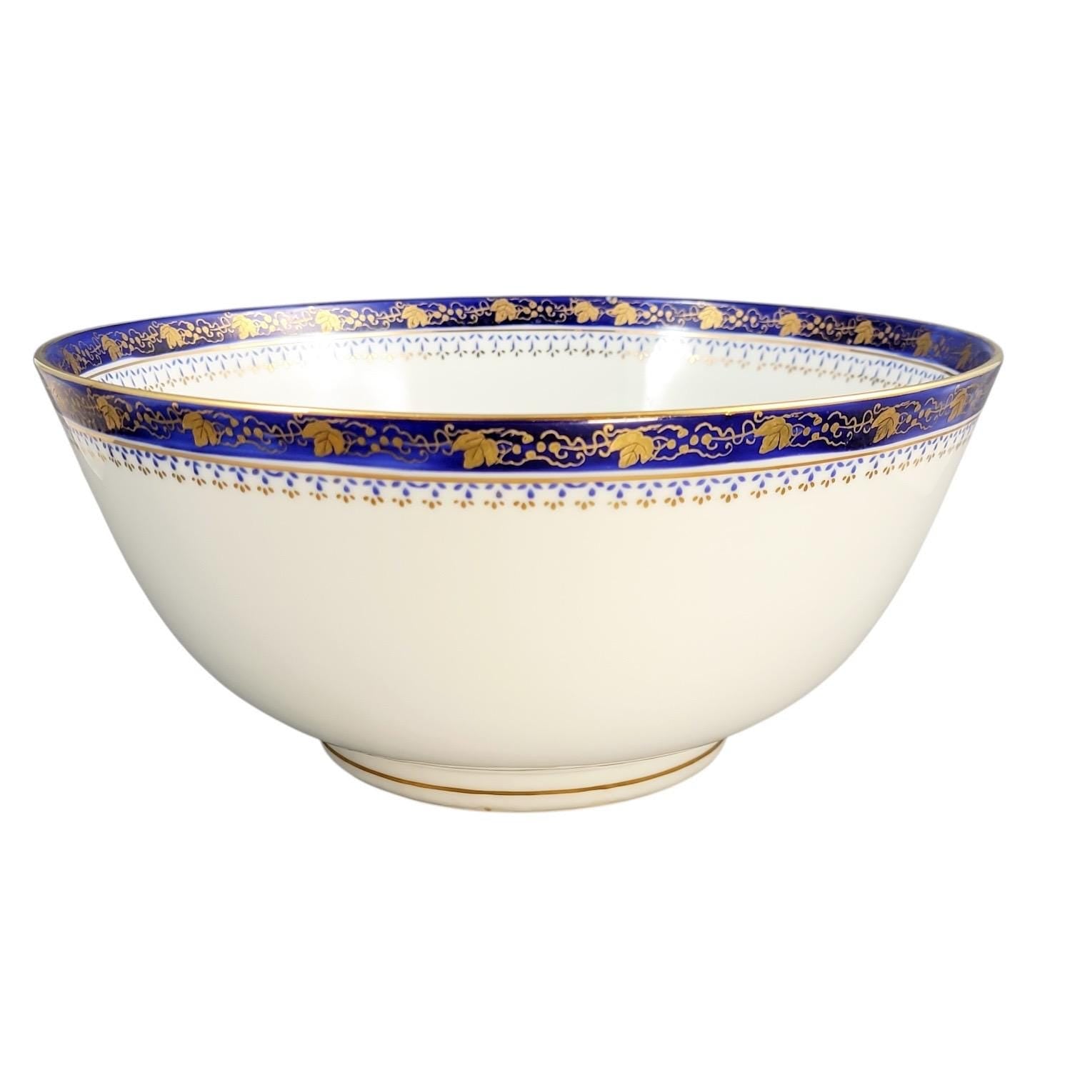 Rare American Eagle Porcelain Punch Bowl, early 20th century