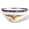 Rare American Eagle Porcelain Punch Bowl, early 20th century