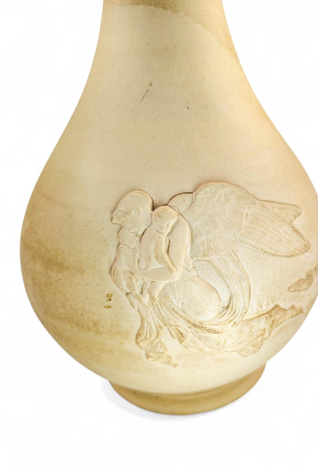 P. Ipsens Enke “Angel of the Night” Neoclassical Bisque Vase, c. 1880–1900