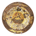 Japanese Mixed-Metal Openwork Dish “Benzaiten and Dragon”, c. 1890