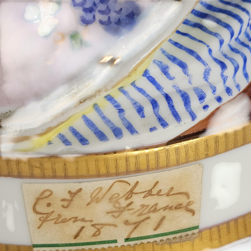 Rare French Porcelain Figures, Musical Couple in the Vion et Baury Style, Paris c. 1870