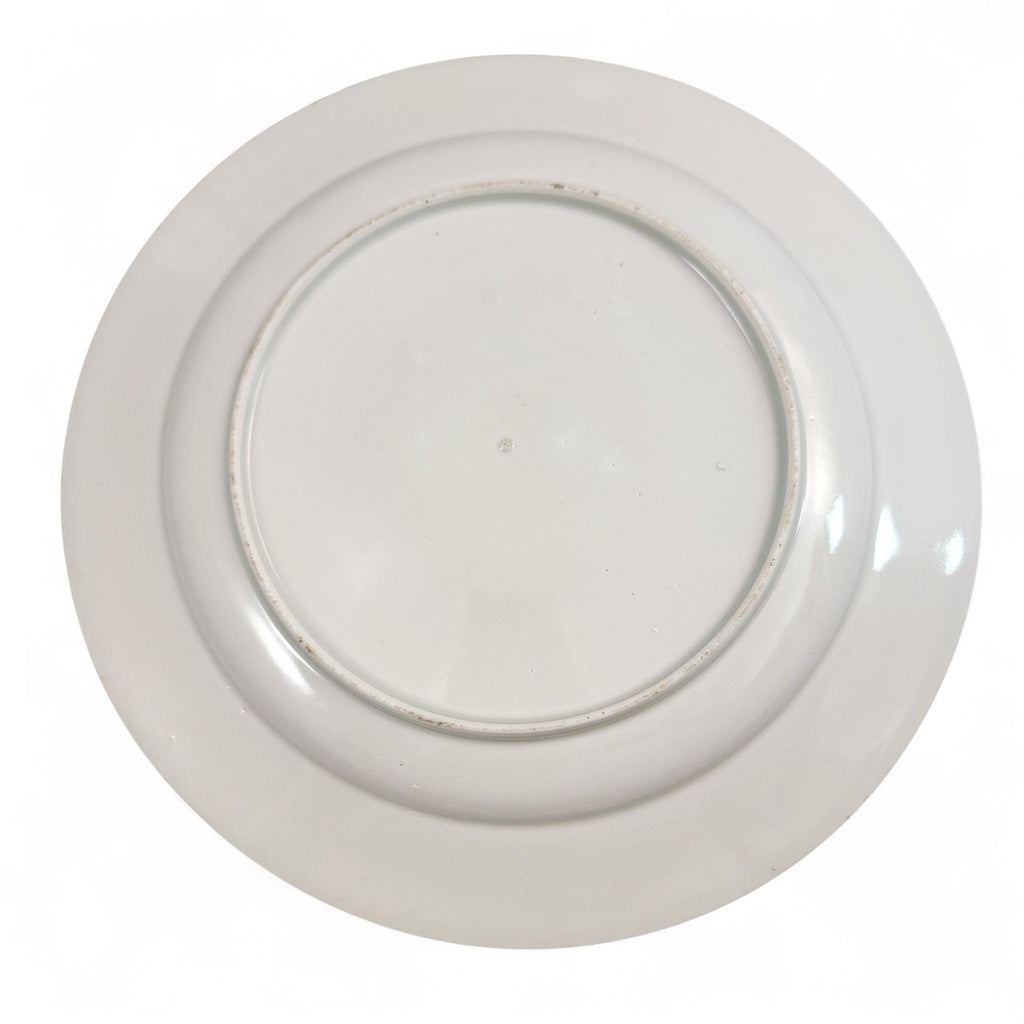 Late 17th-Century Arita Aka-e Porcelain Dish, 24.5 cm — Museum Quality