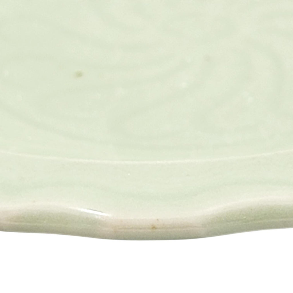 Architectural Longquan Celadon Bowl with Foliate Rim — Southern Song / Early Yuan (13th–Early 14th Century)