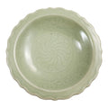 Architectural Longquan Celadon Bowl with Foliate Rim — Southern Song / Early Yuan (13th–Early 14th Century)
