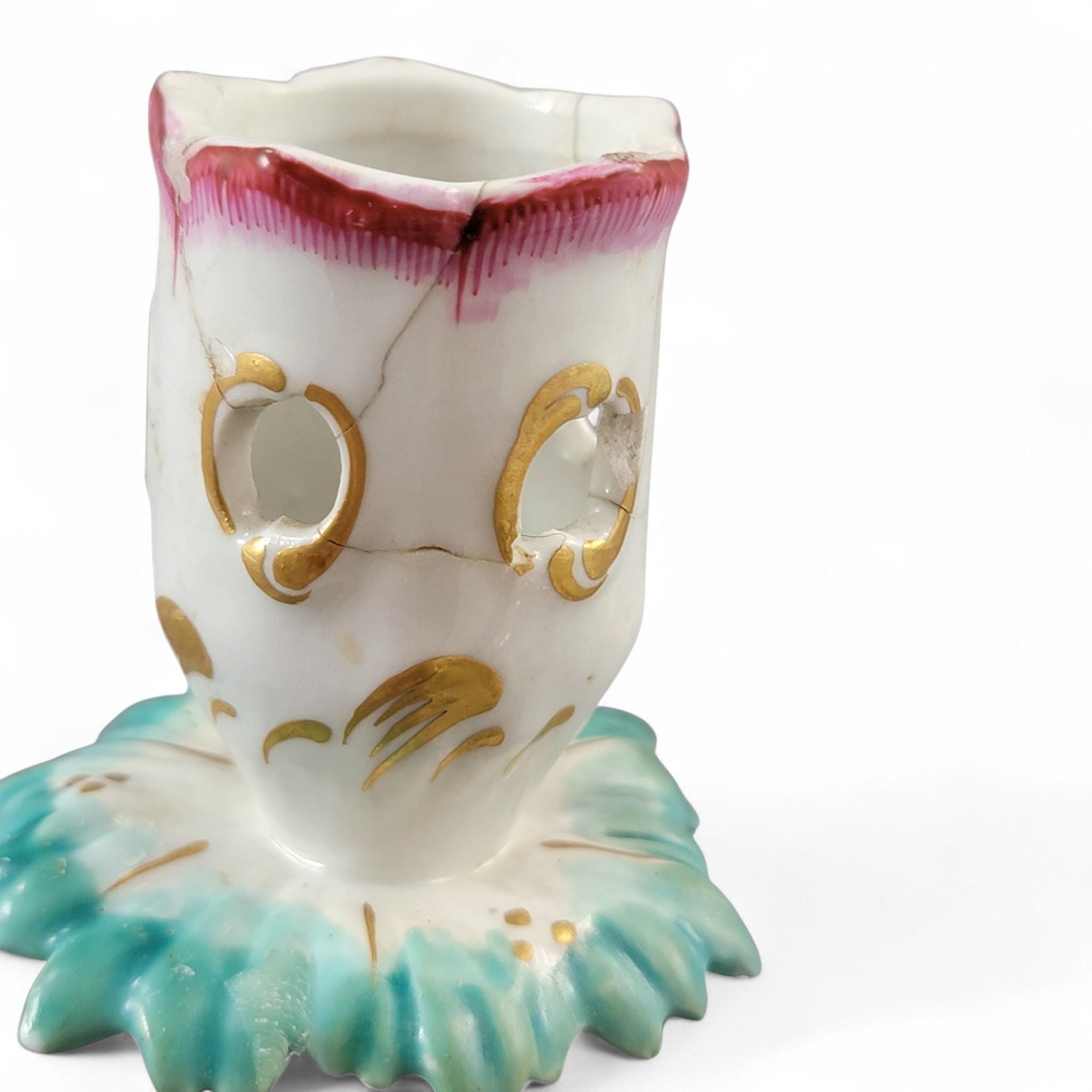 Rare Derby Porcelain Candlestick Figures “Ranelagh Dancers” Pair, Complete with Floral Bocage and Original Sconces, c.1760