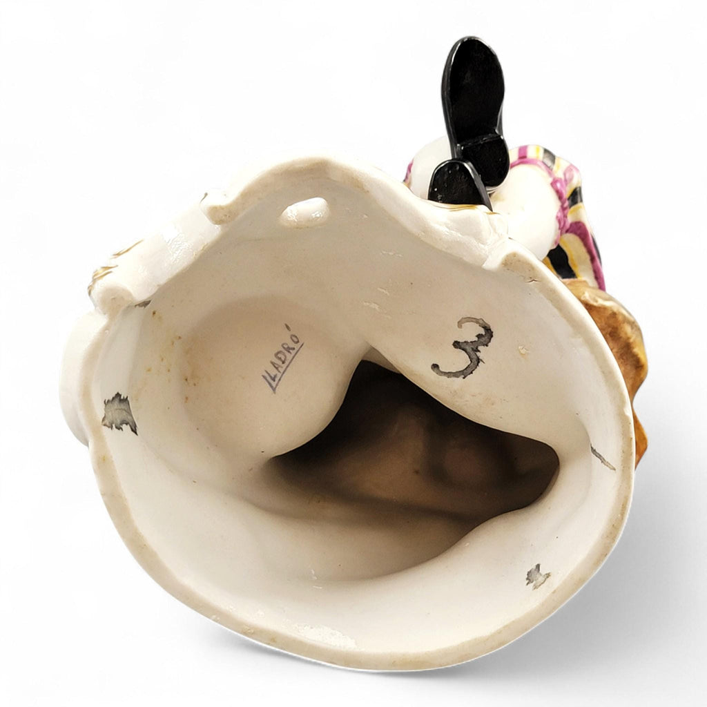 Rare early Lladro figure “Young Man at the Fountain”, handmade c.1957
