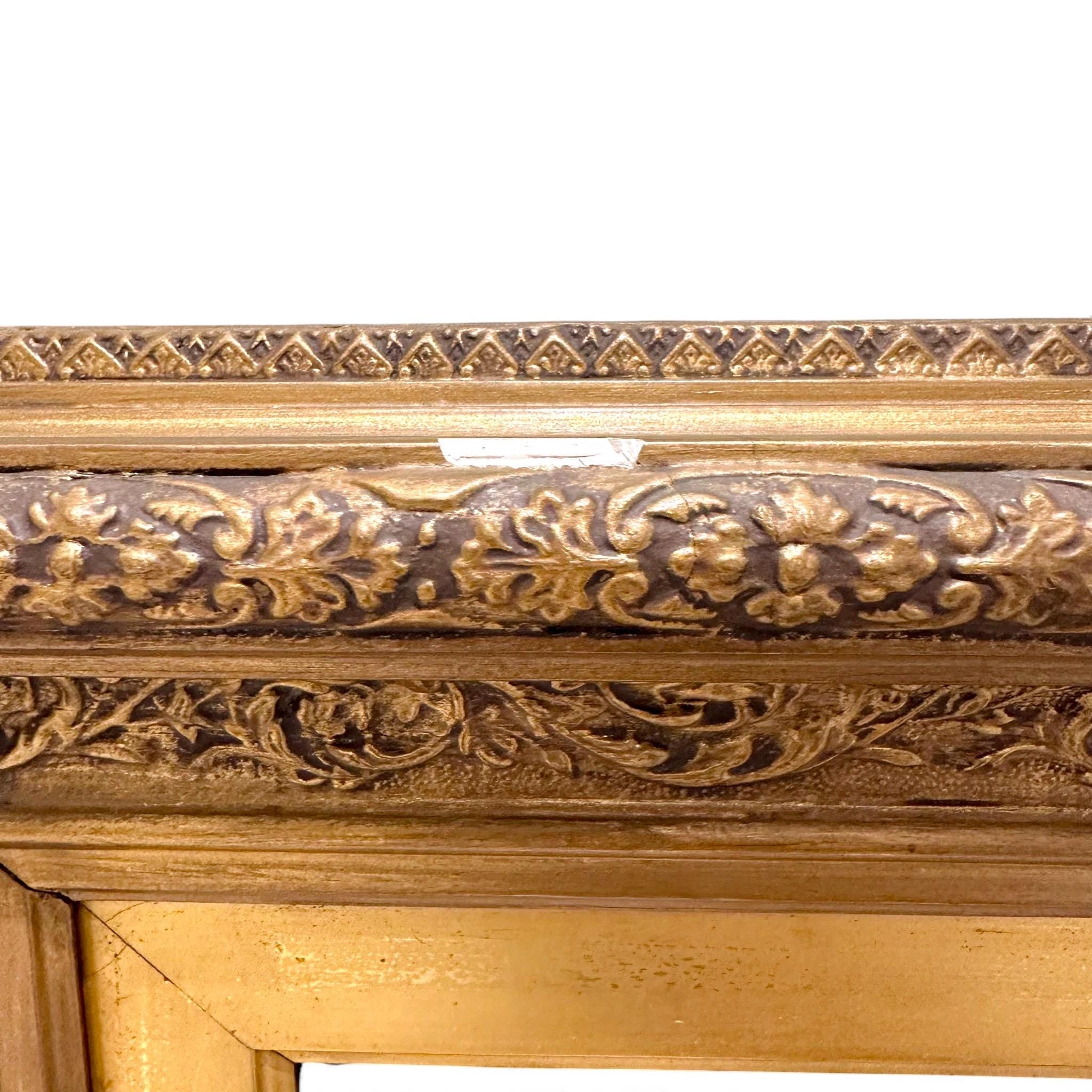 19th-century oil portrait in the style of Jean-Marc Nattier, Rococo revival framed painting