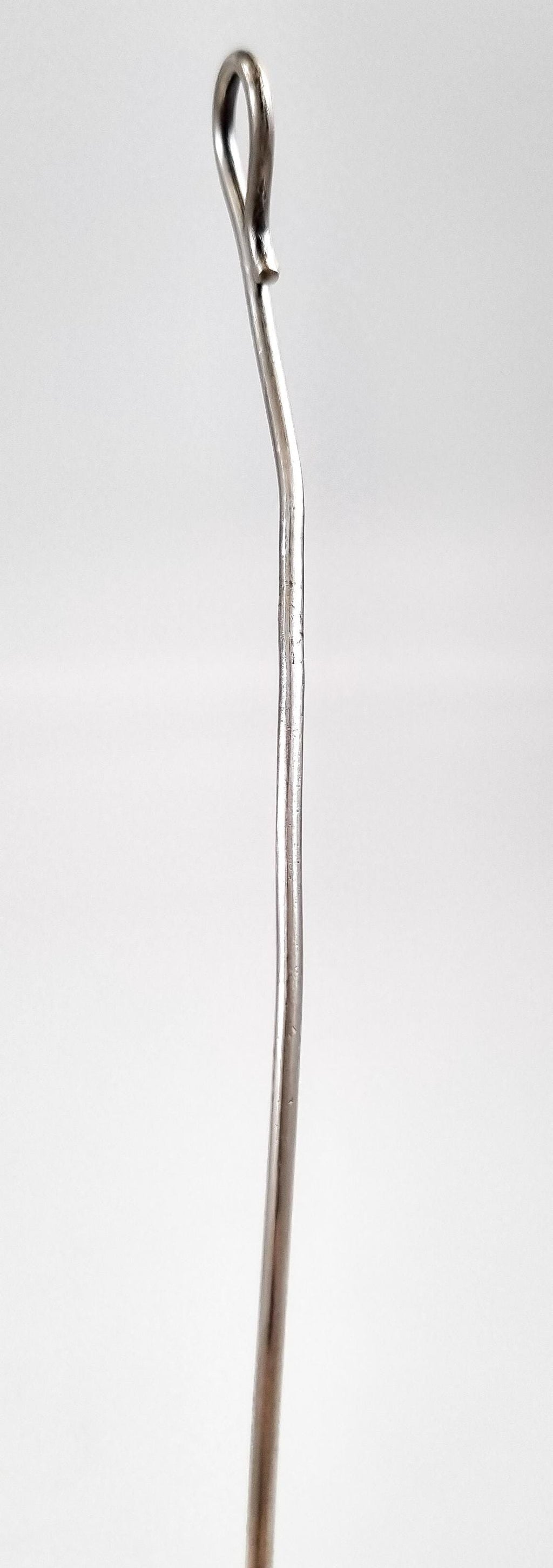 Barnard sterling silver shepherd boy figure, Victorian c. 1860s