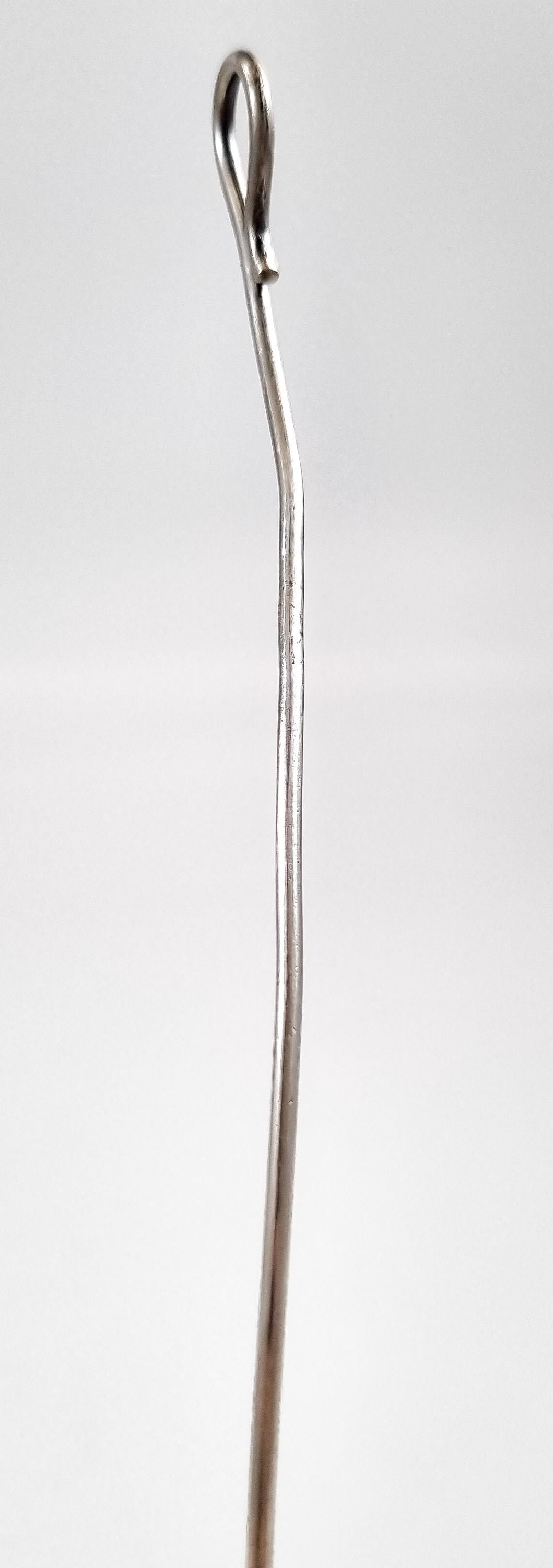 Barnard sterling silver shepherd boy figure, Victorian c. 1860s