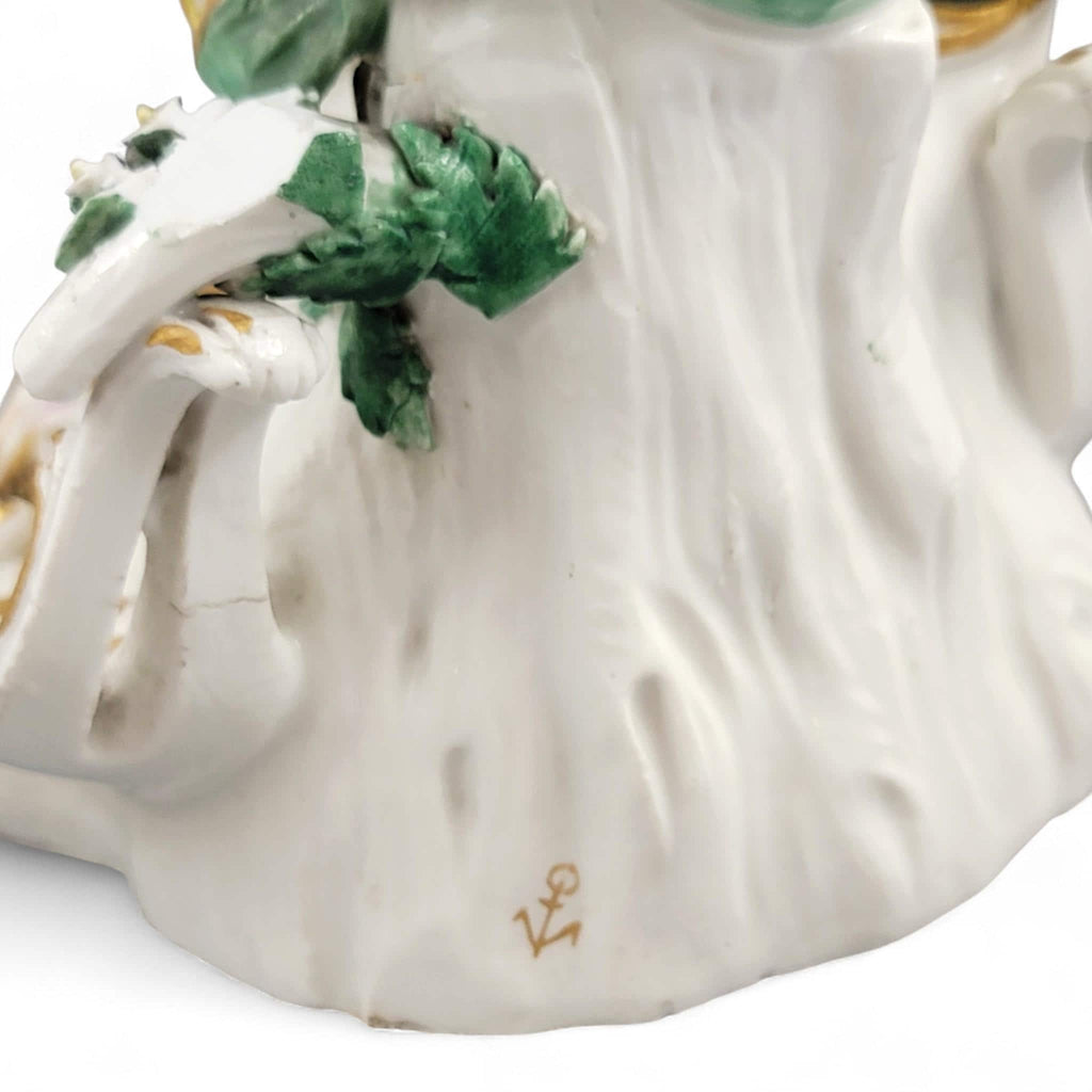 Chelsea porcelain Summer and Autumn candlesticks, late 18th century Four Seasons pair c.1775–1783