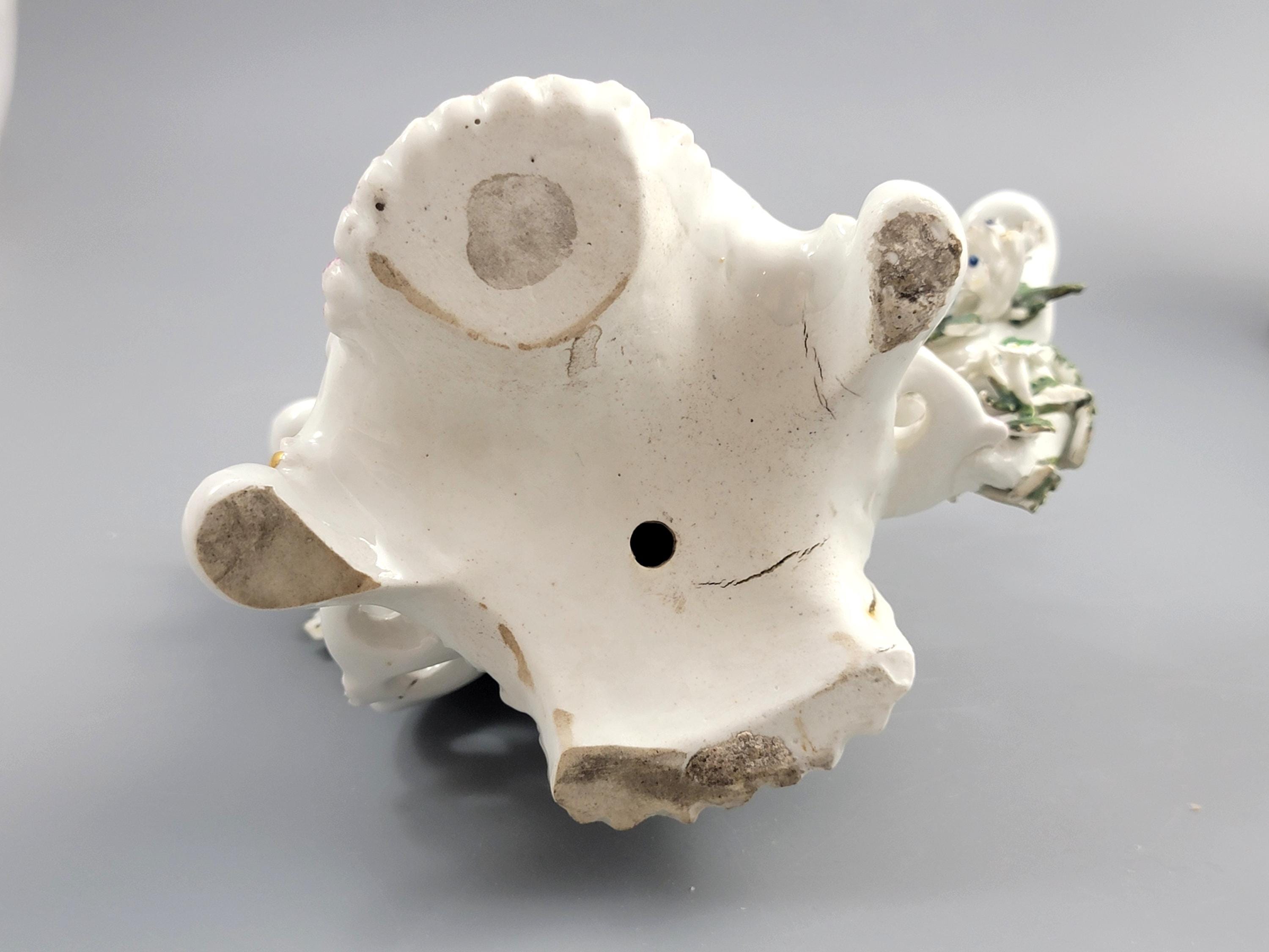 Derby Candlestick Musicians with Bocage, Pair c. 1765