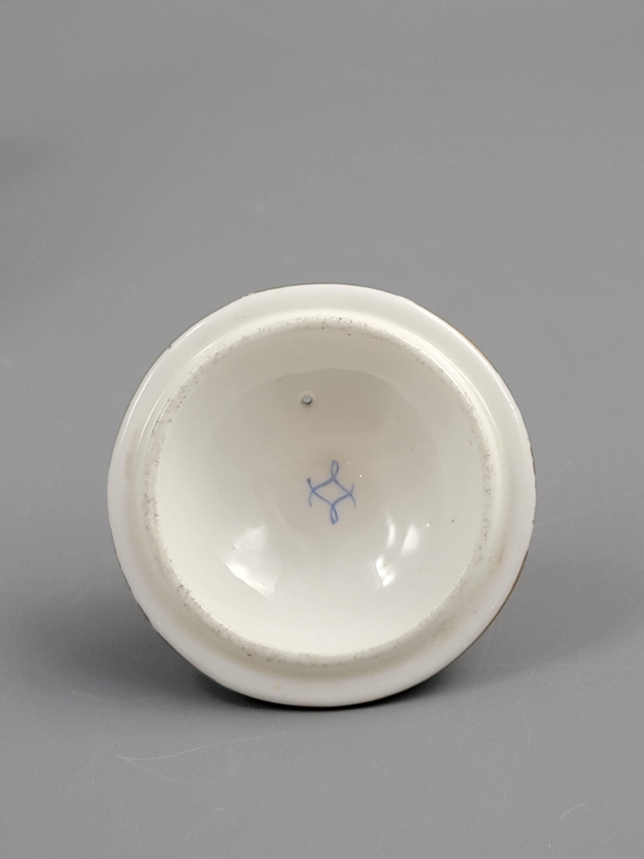 Rare Old Paris Tea Service, Petit Style, Turquoise & Floral, c. 1840