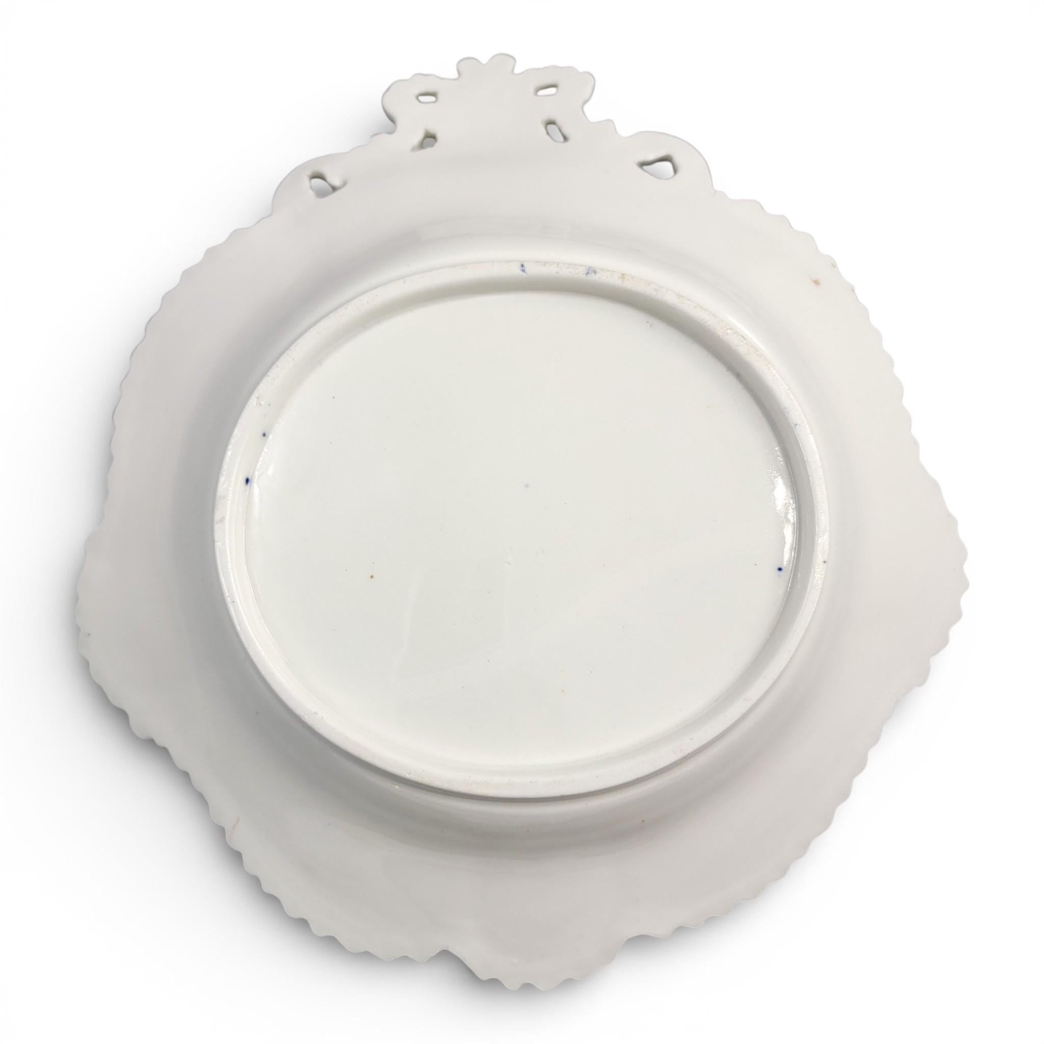 Early Coalport Botanical Serving Dishes, Union Pattern, c.1825
