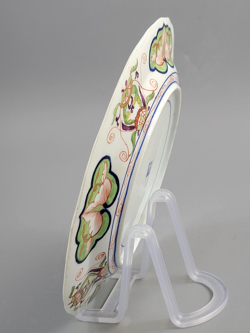 Rare Pair of Derby Porcelain Plates, Kylin Pattern, c. 1790
