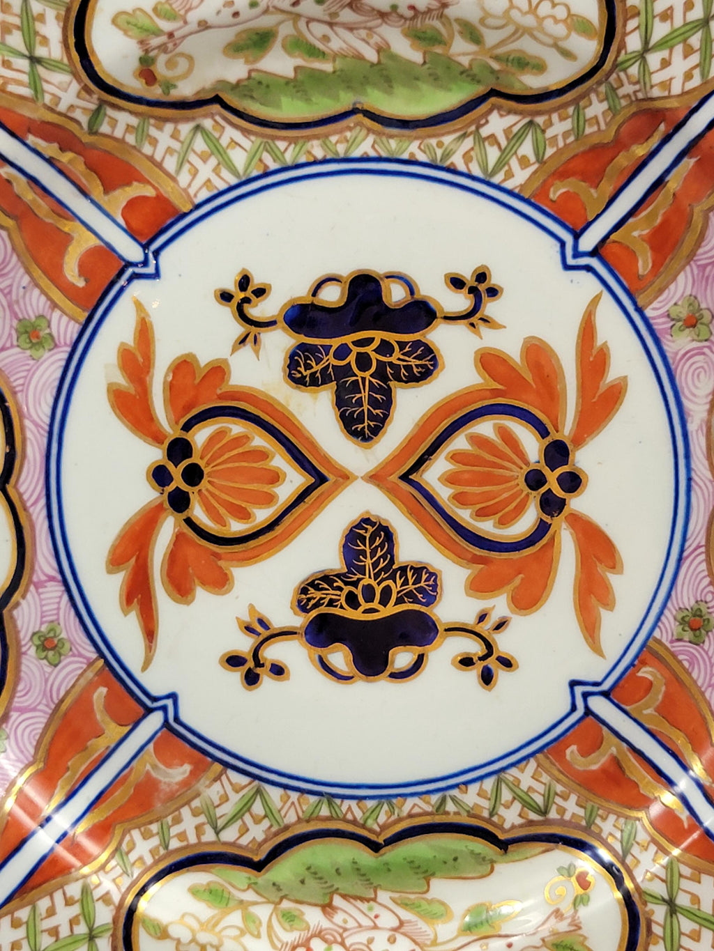 Rare Pair of Derby Porcelain Plates, Kylin Pattern, c. 1790